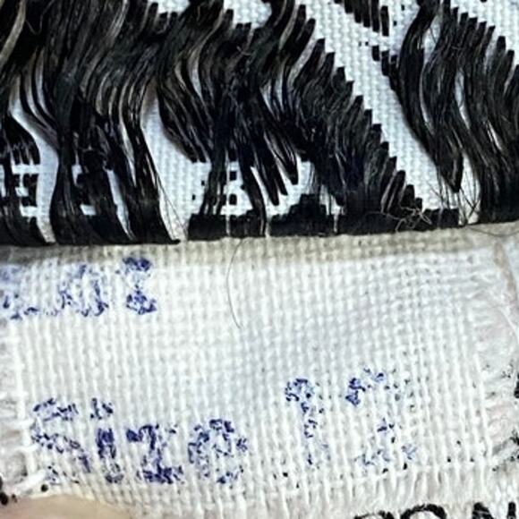 Vintage 70s Striped Maxi Dress Crossback Sleeveless Red Green Gold Womens Small - Picture 8 of 9